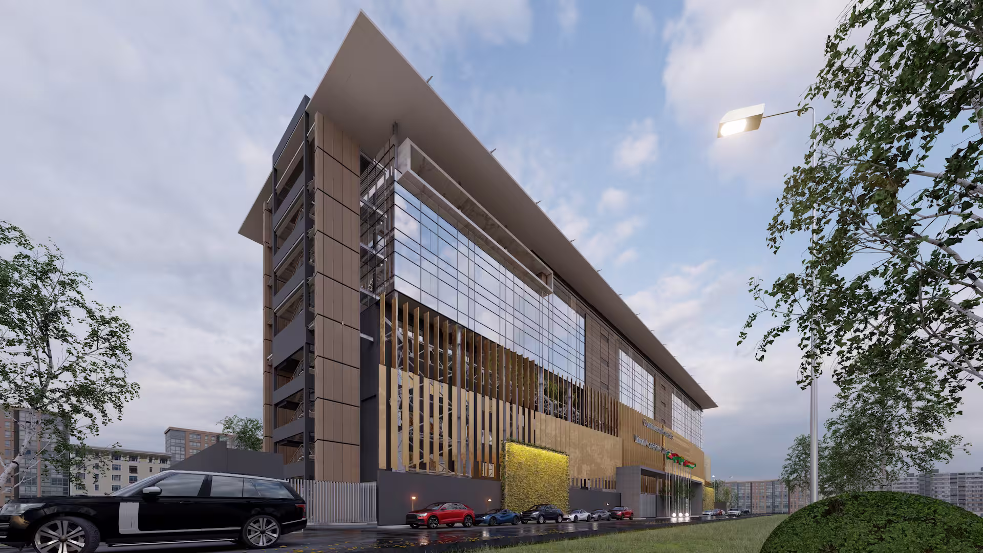 Perspective du siège de la Commission Bancaire UMOA à Abidjan