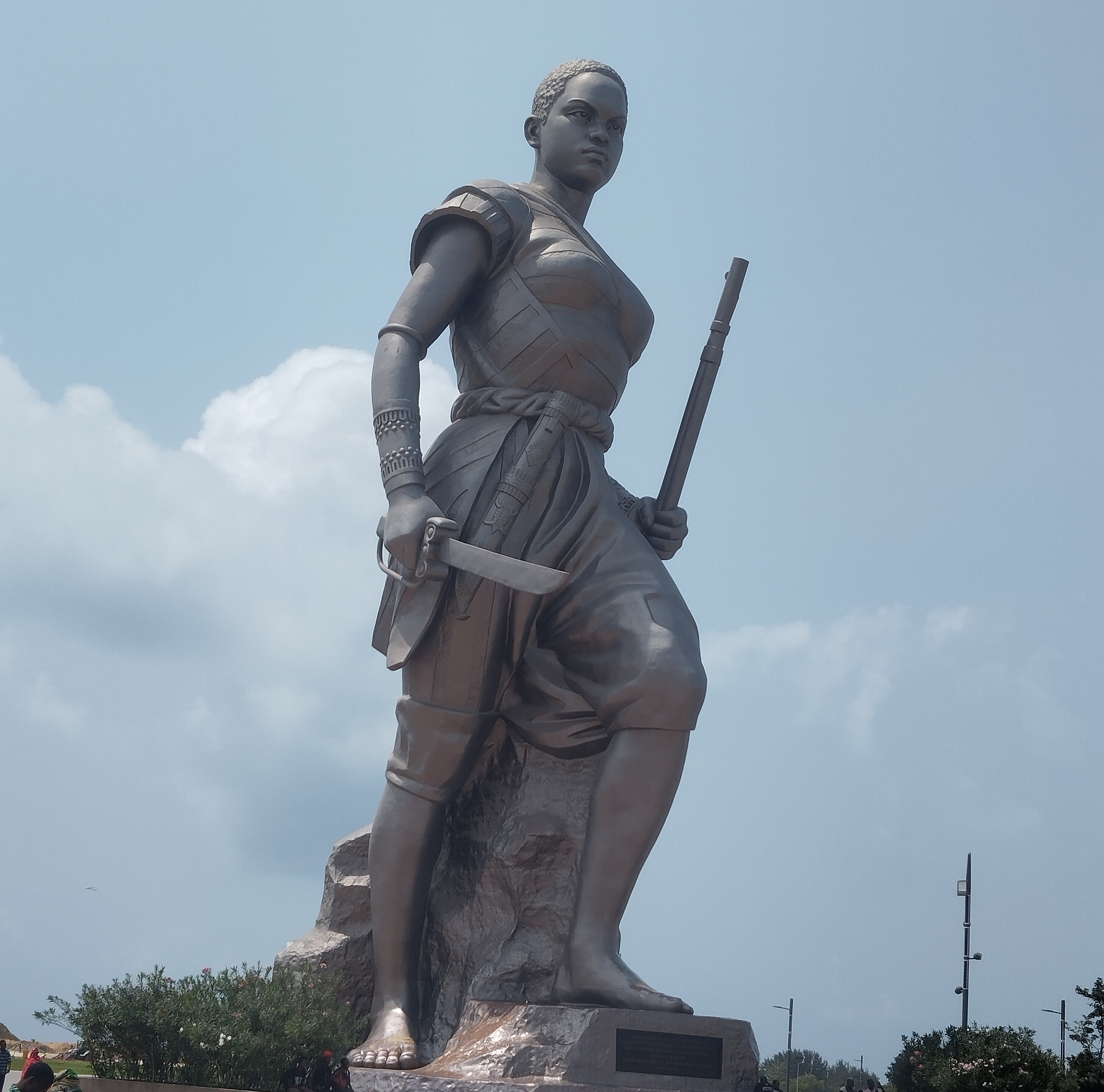 Monument de l'Amazone à Cotonou
