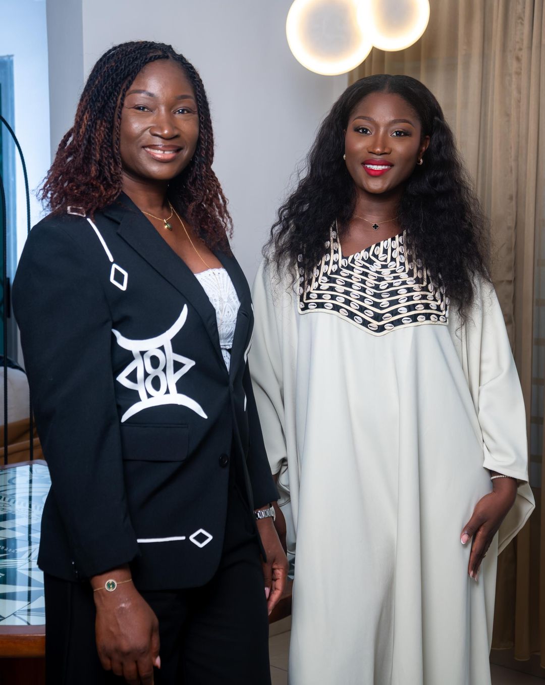 Portrait de Albertine Sanwidi et Shirley Coulibaly